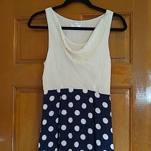 Moulinette Souers maxi dress with retro polka dots